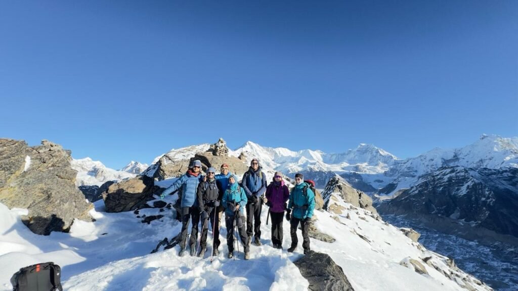 chola pass Everest base camp