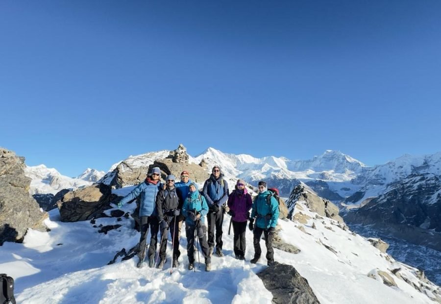 chola pass Everest base camp