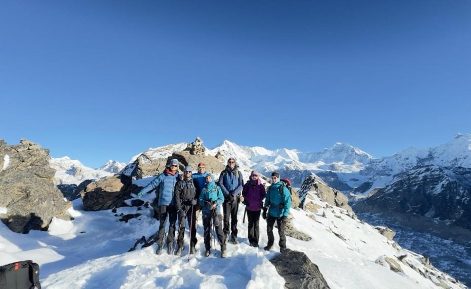chola pass Everest base camp