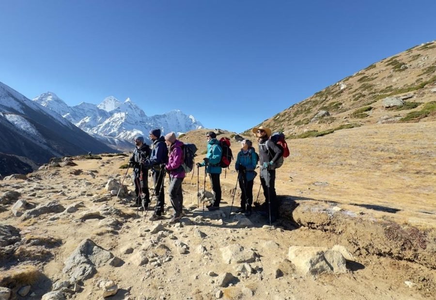 chola pass Everest base camp