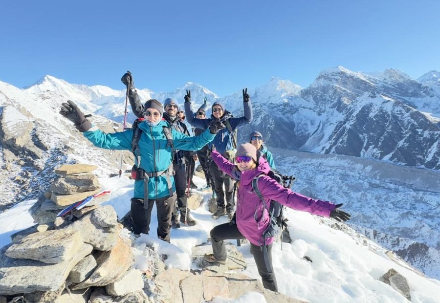 chola pass Everest base camp
