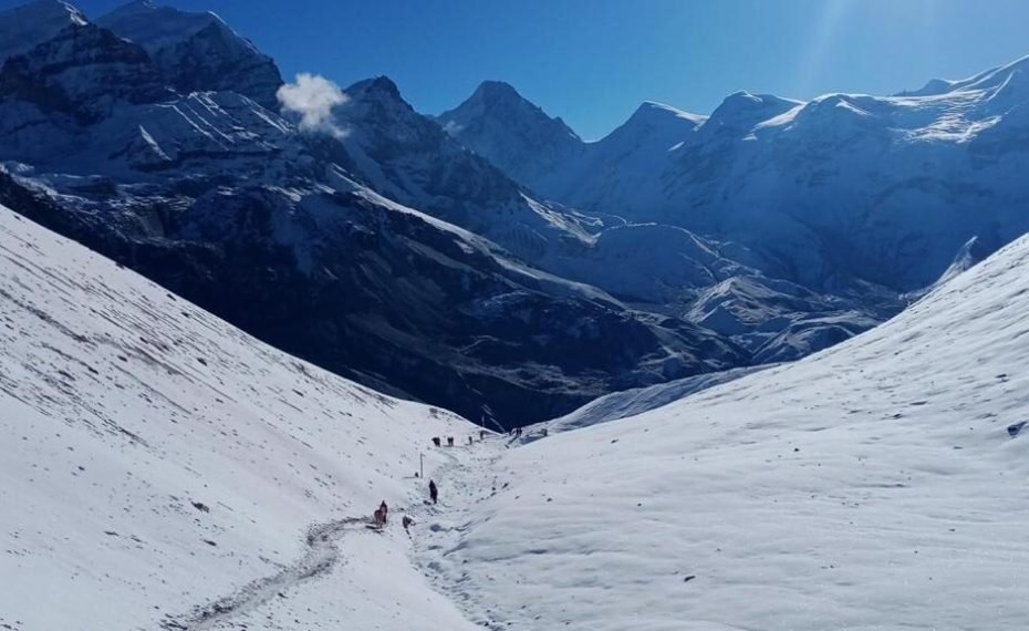 tilicho lake background